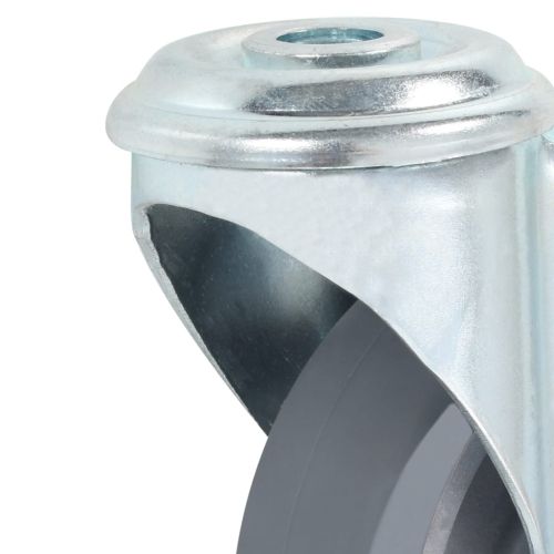 8 бр въртящи се колела с отвори за болт, 100 мм