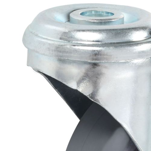 24 бр въртящи се колела с отвори за болт, 75 мм