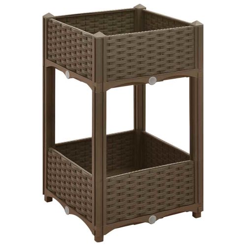 Повдигната леха, 40x40x71 см, полипропилен