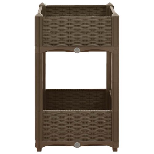 Повдигната леха, 40x40x71 см, полипропилен