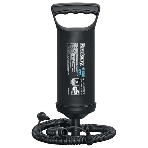 Bestway Надуваем матрак с възглавница и помпа, 203x152x22 см, 67374