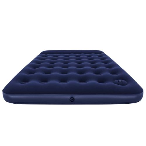 Bestway Надуваем флокиран матрак с вградена крачна помпа 203x152x28 см