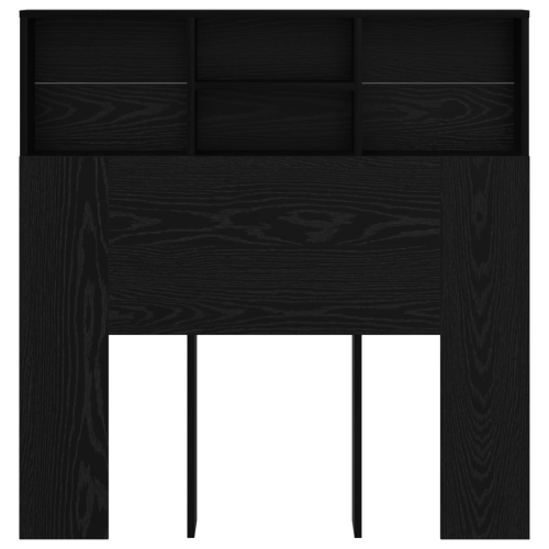 Табла за легло Черния дъб 100 x 19 x 103,5 cm Инженерно дърво