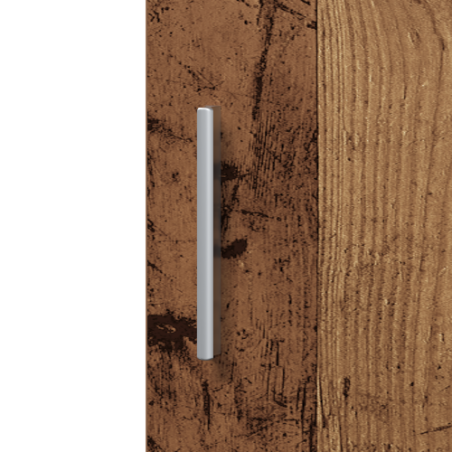 Висок шкаф 2 pcs Старо дърво 30 x 42,5 x 185 см