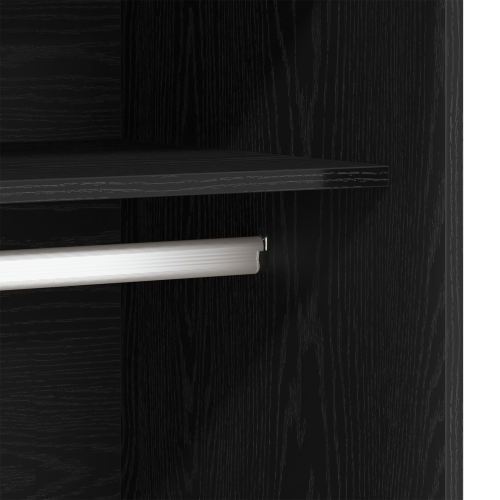 Гардероб с рафт Дъб 80 x 50 x 200 см Инженерно дърво