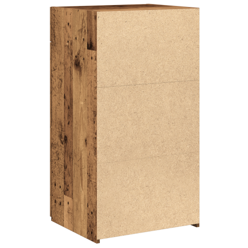 Служебен шкаф с чекмедже Старо дърво 50 x 42,5 x 93 см