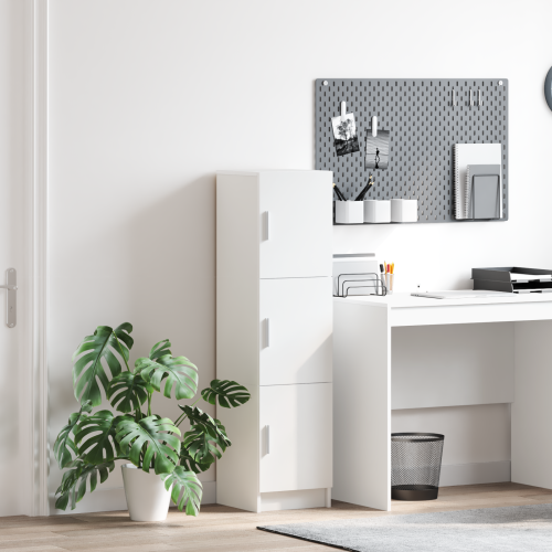 Висок шкаф Бяло 31.5 x 32 x 122.5 см