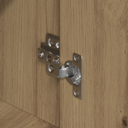 Служебен шкаф 2 pcs Дъб 79 x 38 x 80 см Инженерно дърво