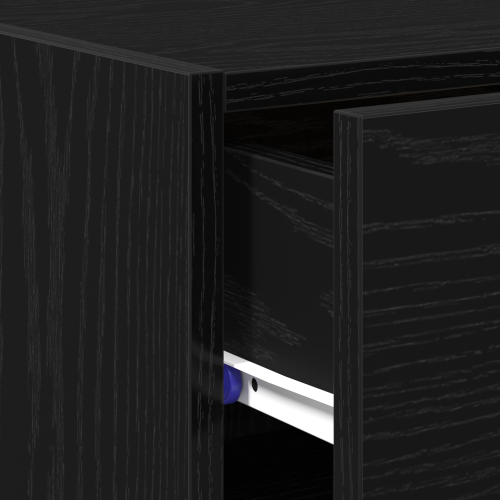 Служебен шкаф с чекмедже Черния дъб 50 x 42,5 x 93 см