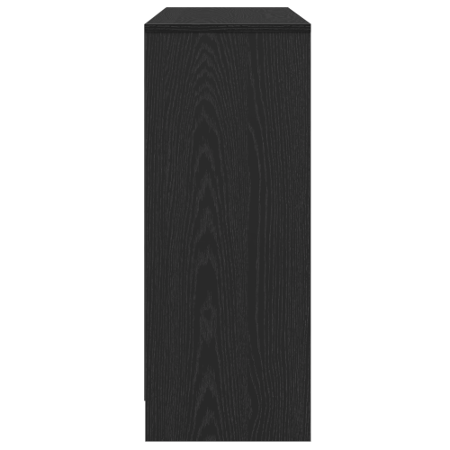 Служебен шкаф Черно 102 x 29.5 x 75 см Инженерно дърво