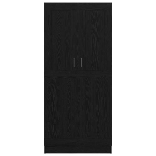 Шкаф за книги Черния дъб 82,5 x 30,5 x 185 см Инженерно дърво