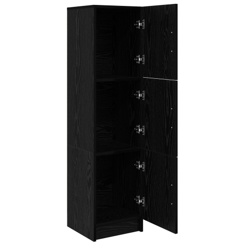 Висок шкаф Черния дъб 31.5 x 32 x 122.5 см