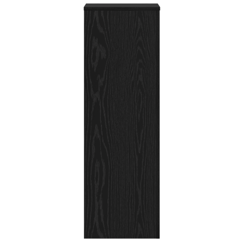 Стойка за растения 2 pcs Черния дъб 33 x 33 x 100 cm