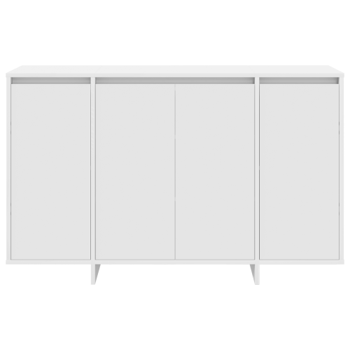 Служебен шкаф Бяло 120 x 41 x 75 см Инженерно дърво