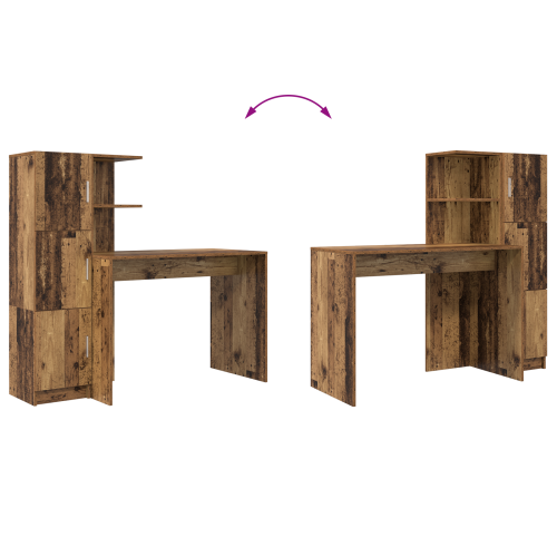 Бюро 2 pcs Старо дърво