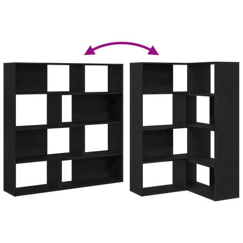 Гардероб 2 pcs Черния дъб 85 x 85 x 140 см Инженерно дърво