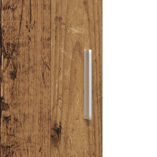 Висок шкаф 2 pcs Старо дърво 80 x 42 x 185 см