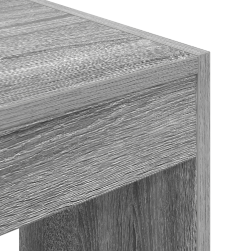 Шкаф за книги Сив Сонома 80 x 30 x 198 см Инженерно дърво