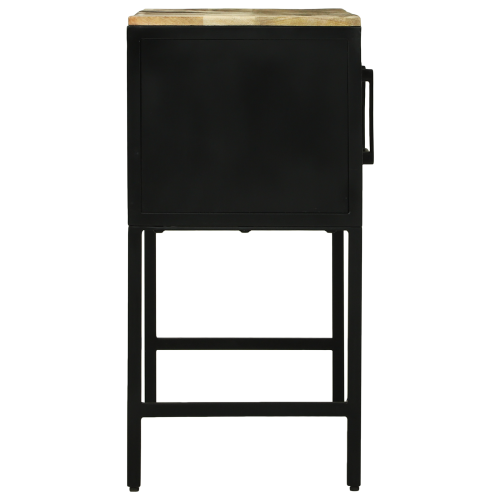 Конзолна маса Кафяво 100 x 35 x 70 см Солидно мангово дърво