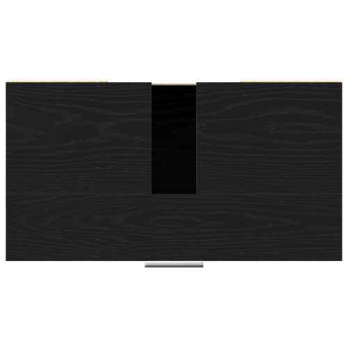 Шкаф за баня с рафт Черния дъб 60 x 32 x 54 см Инженерно дърво