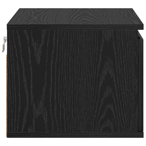Стенен шкаф за нощно шкафче Черния дъб 50 x 36 x 30 см