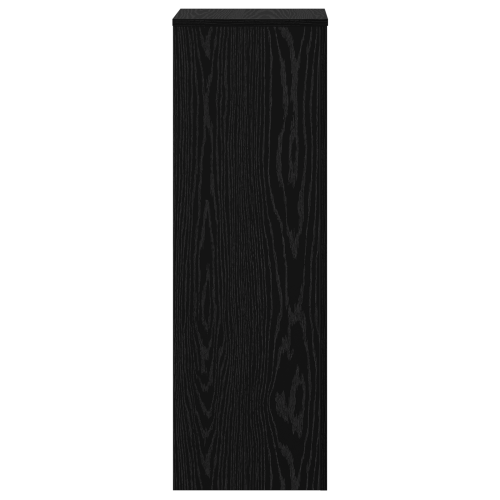 Стойка за растения Черния дъб 33 x 33 x 100 cm Инженерно дърво