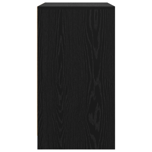 Служебен шкаф Черно 70 x 41 x 75 см Инженерно дърво