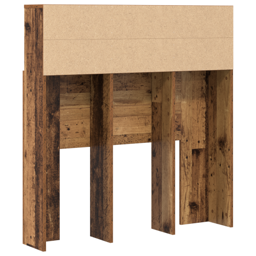 Табла за легло Старо дърво 100 x 19 x 103,5 cm Инженерно дърво