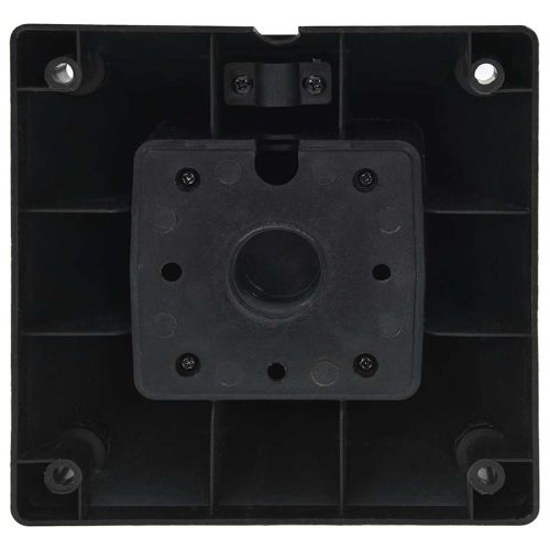 Външен разклонител колонен 4-посочен черно-зелено 16x16x39,5 см