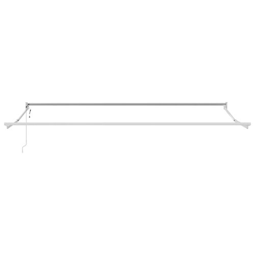 Автоматично прибираща се тента, кафява, 400x300 см