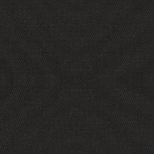 Въртящи се трапезни столове, 2 бр, черни, текстил