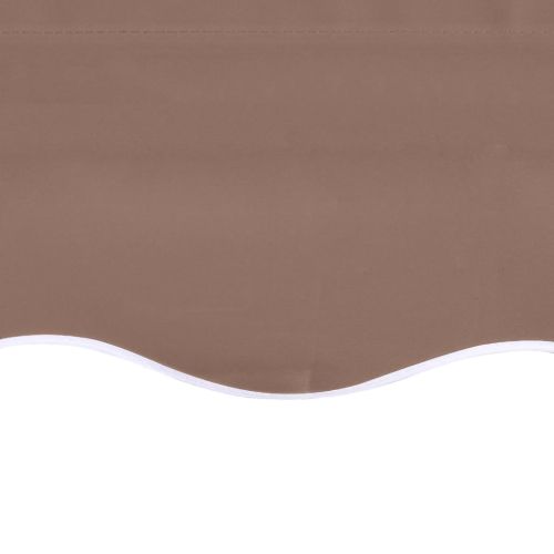 Резервно платнище за тенти, кафяво, 5x3,5 м