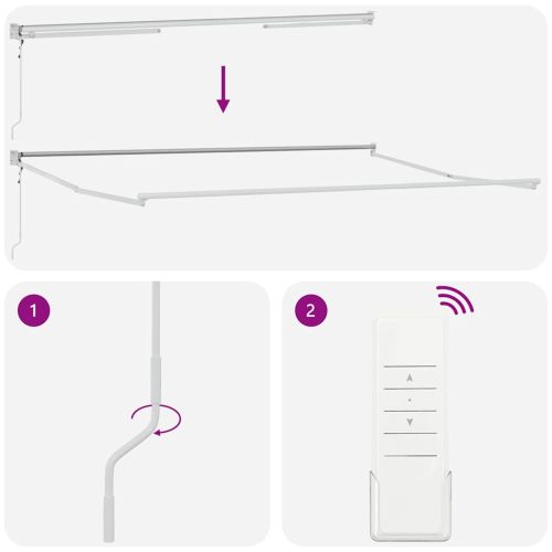 Автоматично прибираща се тента, кафяв, 450x300 см