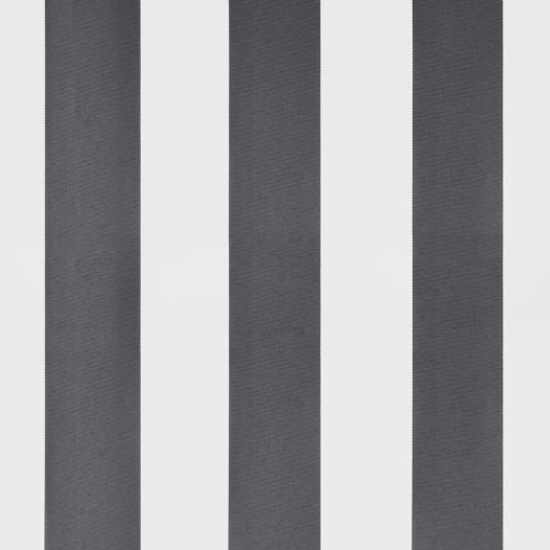 Автоматично прибираща се тента, антрацит и бял, 500x350 см