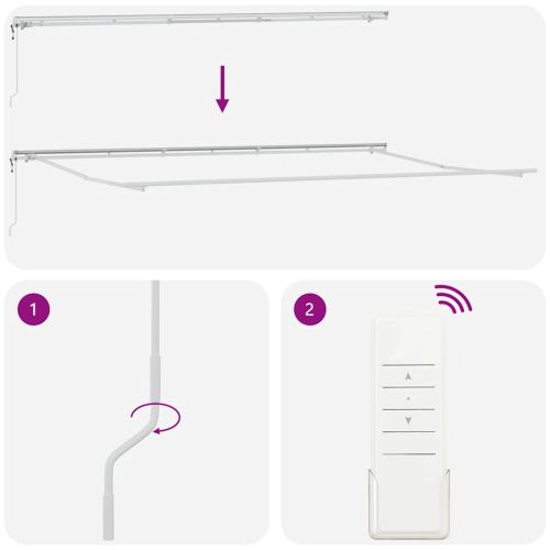 Автоматично прибираща се тента, бордо, 600x300 см