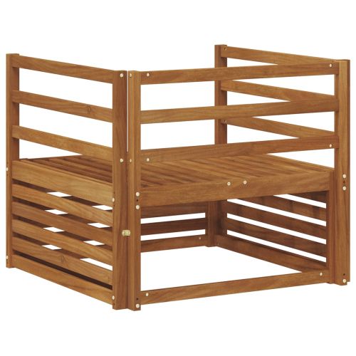 2 Брой Диван с подлакътници Естествен