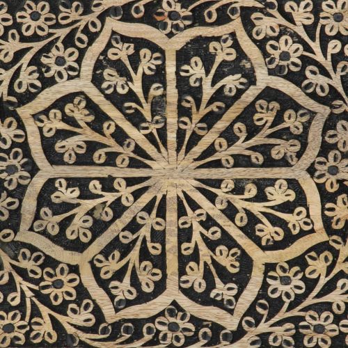 Кафе маса, 80x50x40 см, мангово дърво масив