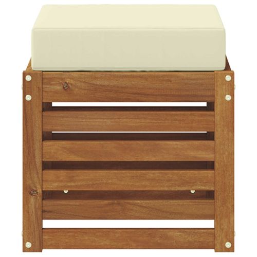 Навесна пейка Солидно акациево дърво Естествен