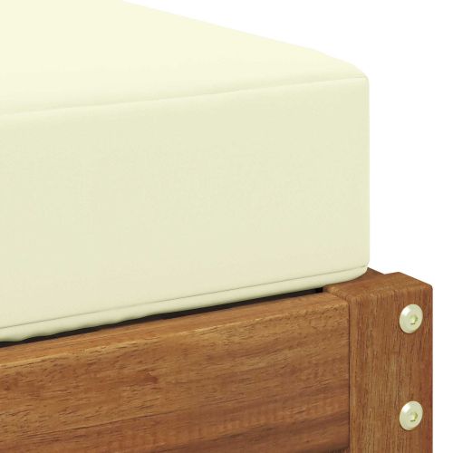 Навесна пейка Солидно акациево дърво Естествен