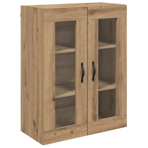 Висок шкаф Дъб 69,5 x 34 x 90 см Инженерно дърво