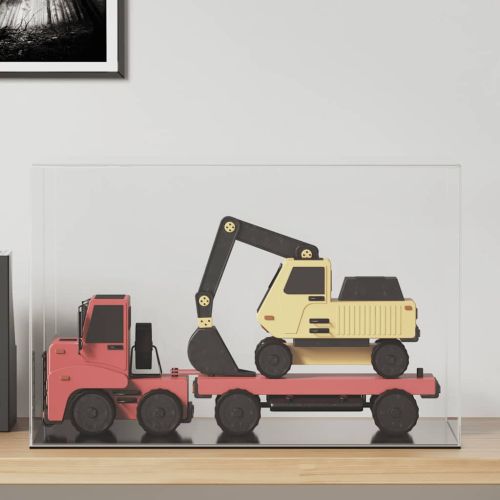 Кутия витрина, прозрачна, 56x36x37 см, акрил