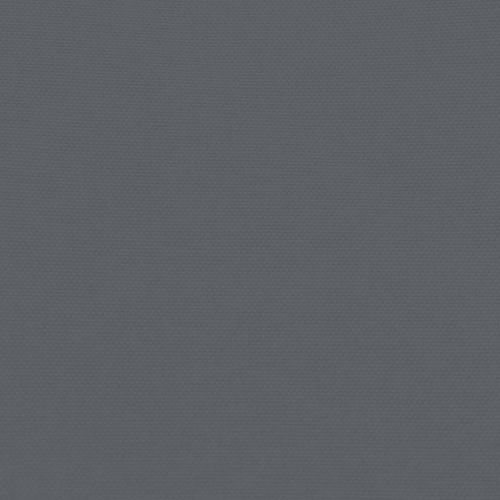 Градинска пейка-люлка с регулируем навес, тъмносиво, стомана