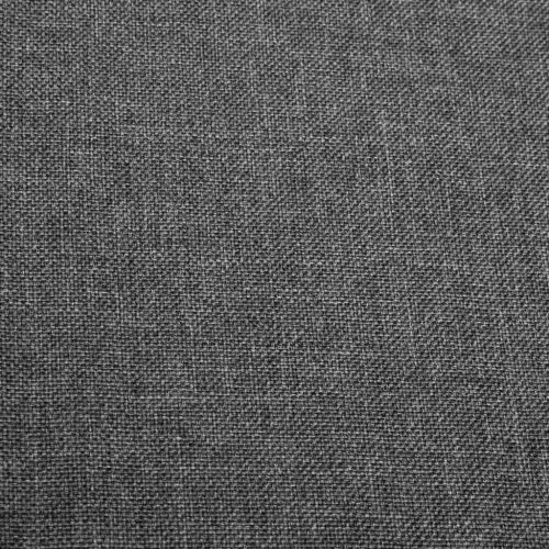 Люлеещ се стол, светлосив, текстил