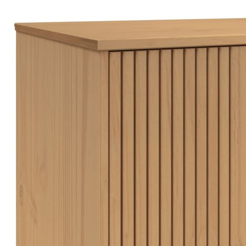 Гардероб OLDEN, кафяв, 76,5x53x172 см, борово дърво масив