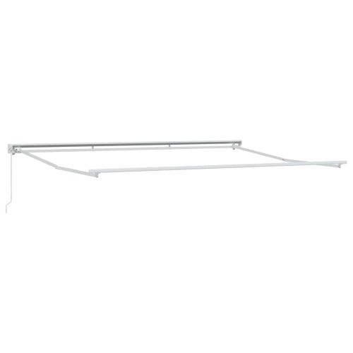 Ръчен сгъваем навес Бургундско червен 4,5 × 3 m