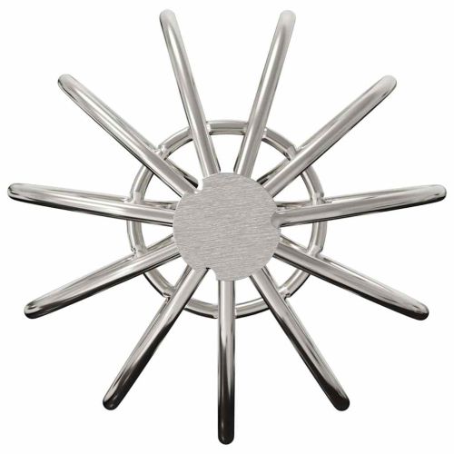 Защита за листа на улука 8 pcs Сребрист 50 mm