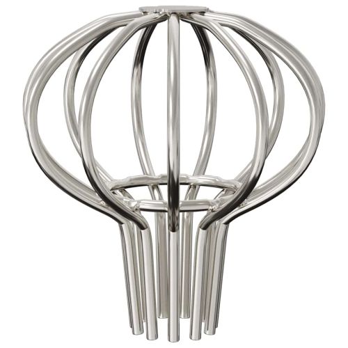 Защита за листа на улука 8 pcs Сребрист 50 mm