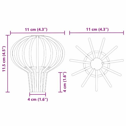 Защита за листа на улука 8 pcs Сребрист 50 mm