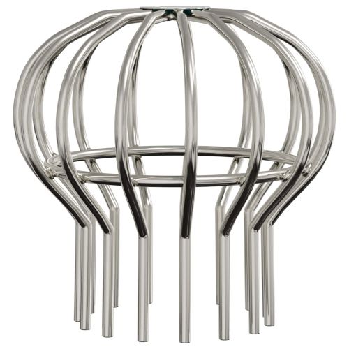 Защита за листа на улука 8 pcs Сребрист 110 мм