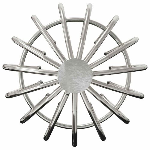 Защита за листа на улука 8 pcs Сребрист 110 мм